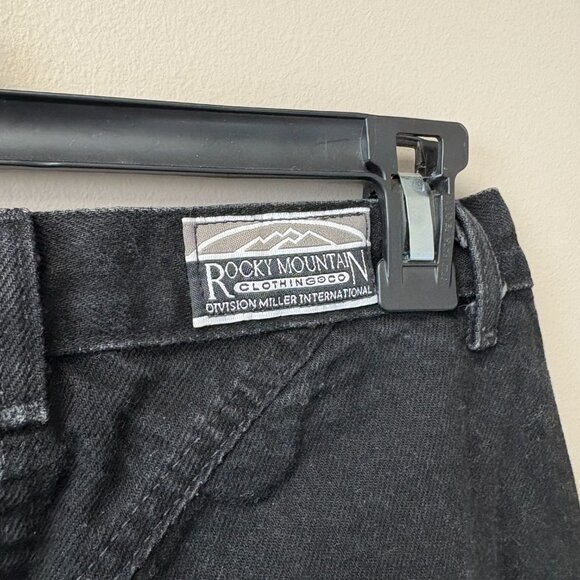 VINTAGE Blackwash Rocky Mountain Jeans - Picture 2 of 6